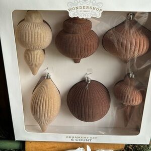 Target velvet ornaments
